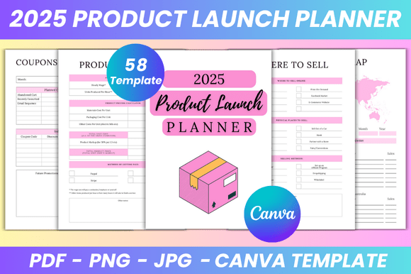 2025 Product Launch Planner Canva Kdp: A Complete Guide for Entrepreneurs and Creators