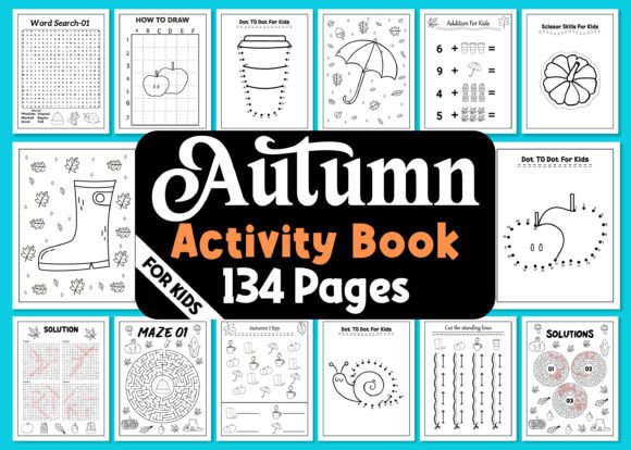 Autumn Activity Book for Kids - KDP: A Practical Resource for Educators and Creators