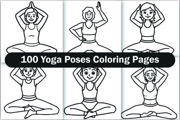 Explore the World of Yoga Poses Coloring Pages for Adults and Creative Businesses