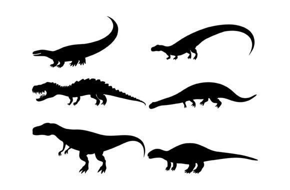 Komodo Dragon Silhouette: A Versatile Design for Print and Digital Creations