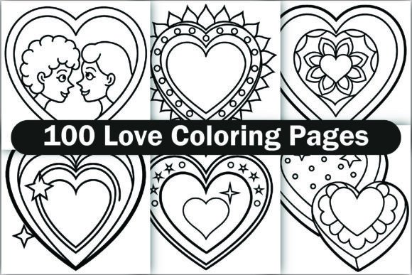 Love Coloring Pages: A Creative Escape for Adults