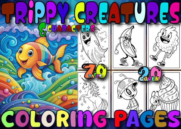 Trippy Creatures Characters Coloring: A Strategic Tool for Creativity and Engagement